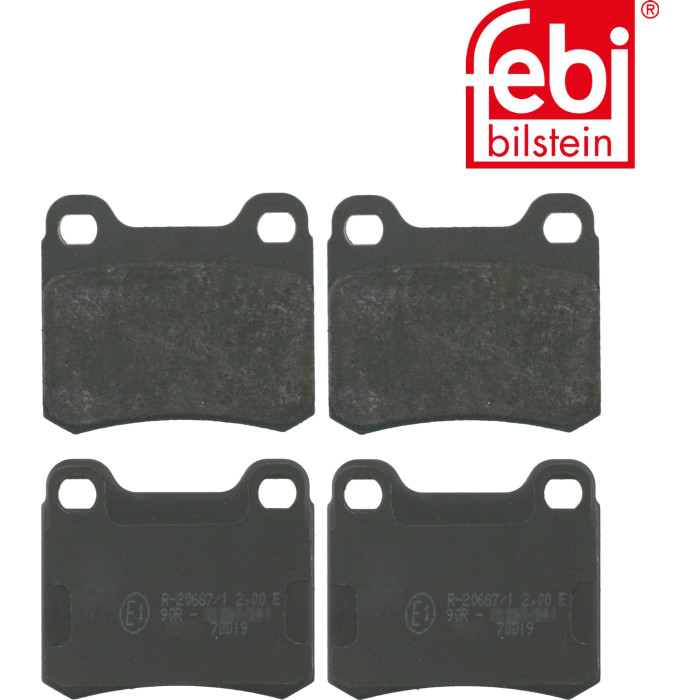 FEBI BILSTEIN 16156 Bremsbeläge FEBI BILSTEIN 16156 Bremsbeläge