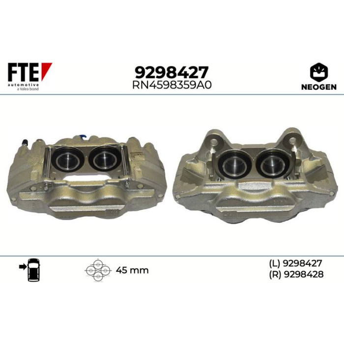 FTE 9298427 Bremssattel NEOGEN FTE 9298427 Bremssattel NEOGEN