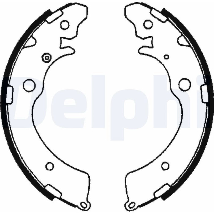 Delphi LS1641 Bremsbackensatz