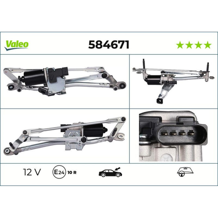 Wischermotor 584671 Wischermotor 584671