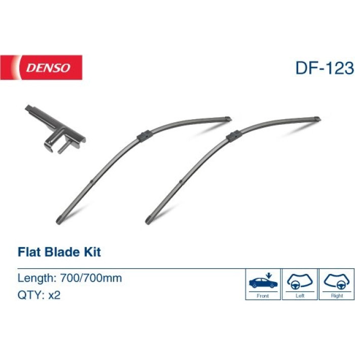 Denso DF-123 Wischblatt Scheibenwischer Denso DF-123 Wischblatt Scheibenwischer