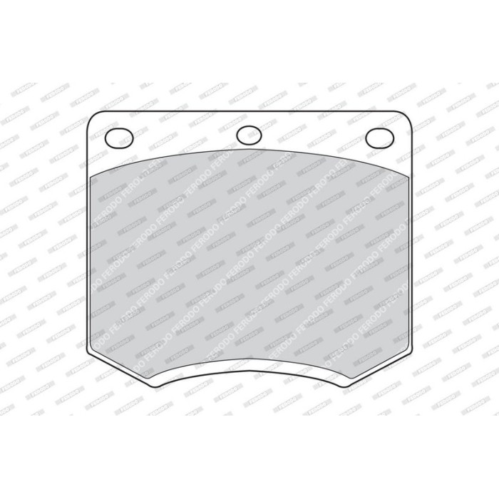 Ferodo FDB167 Bremsbelagsatz, Scheibenbremse PREMIER ECO FRICTION