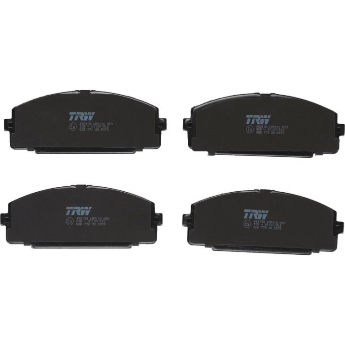 TRW GDB770 Bremsbelagsatz, Scheibenbremse COTEC TRW GDB770 Bremsbelagsatz, Scheibenbremse COTEC