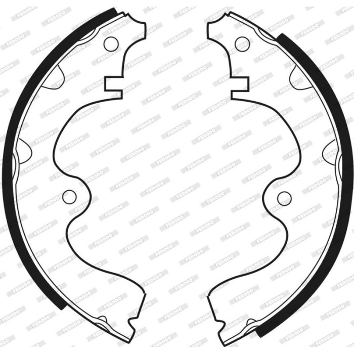Ferodo FSB224 Bremsbackensatz PREMIER Ferodo FSB224 Bremsbackensatz PREMIER