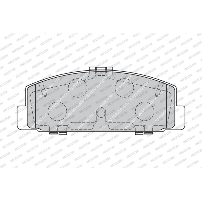 Ferodo FDB1721 Bremsbelagsatz, Scheibenbremse PREMIER ECO FRICTION Ferodo FDB1721 Bremsbelagsatz, Scheibenbremse PREMIER ECO FRICTION