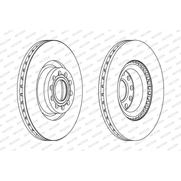 Ferodo DDF1150C-1 Bremsscheibe PREMIER Coat+ disc Ferodo DDF1150C-1 Bremsscheibe PREMIER Coat+ disc
