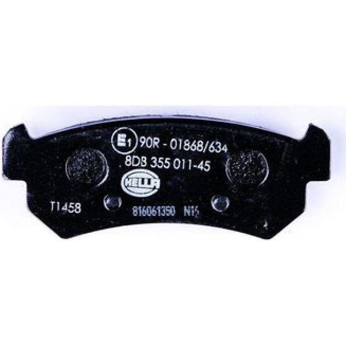 Hella 8DB 355 011-451 Bremsbelagsatz, Scheibenbremse Hella 8DB 355 011-451 Bremsbelagsatz, Scheibenbremse