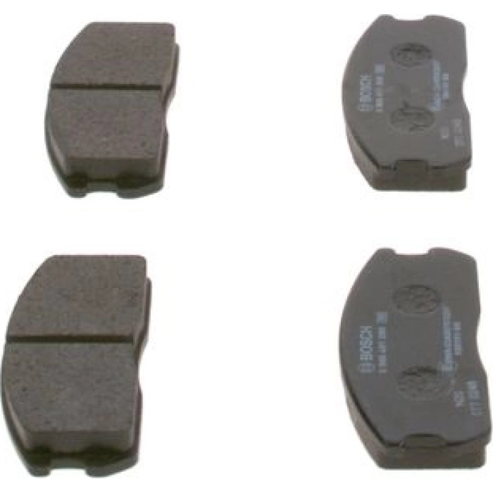 BOSCH 0 986 491 260 Bremsbelagsatz, Scheibenbremse BOSCH 0 986 491 260 Bremsbelagsatz, Scheibenbremse