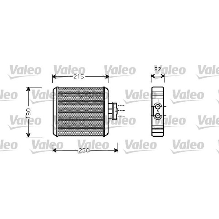 Valeo 812323 Wärmetauscher, Innenraumheizung Valeo 812323 Wärmetauscher, Innenraumheizung