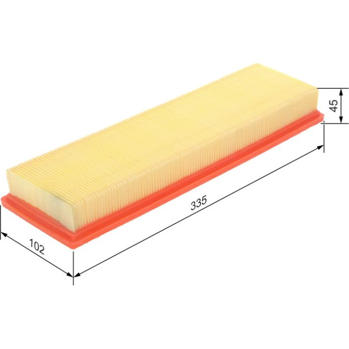 BOSCH 1 457 433 158 Luftfilter BOSCH 1 457 433 158 Luftfilter