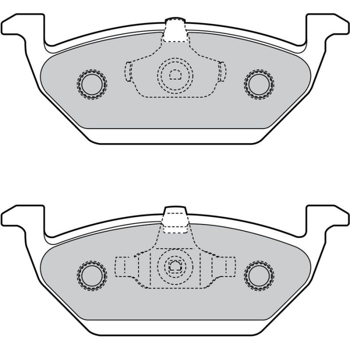 Valeo 598487 Bremsbelagsatz, Scheibenbremse Valeo 598487 Bremsbelagsatz, Scheibenbremse