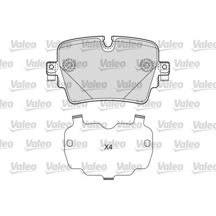 Valeo 601671 Bremsbelagsatz, Scheibenbremse Valeo 601671 Bremsbelagsatz, Scheibenbremse