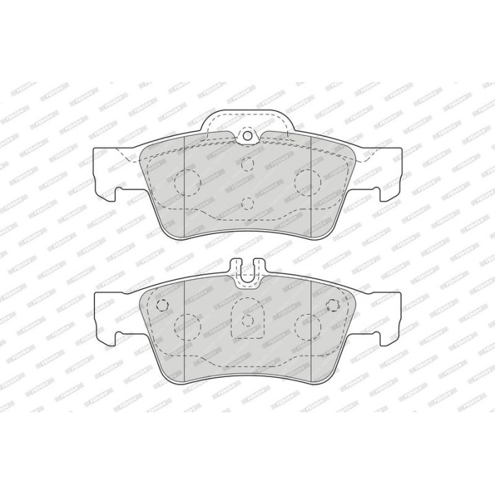 Ferodo FDB1526 Bremsbelagsatz, Scheibenbremse PREMIER ECO FRICTION