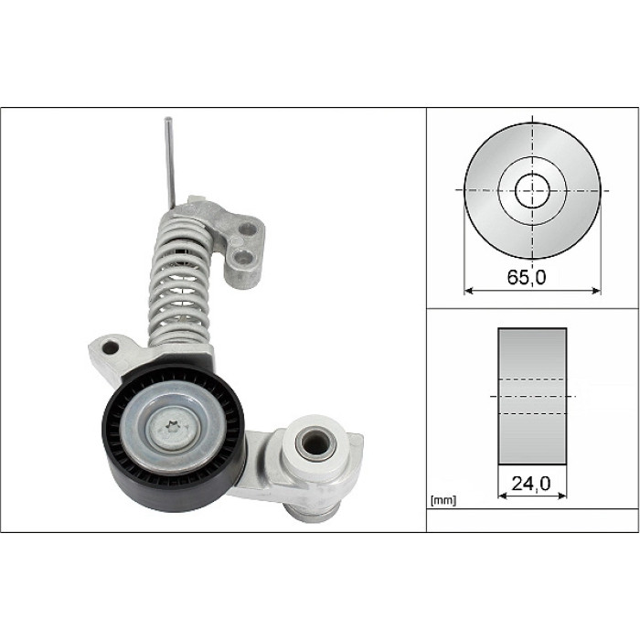 INA 534 0354 10 Riemenspanner, Keilrippenriemen