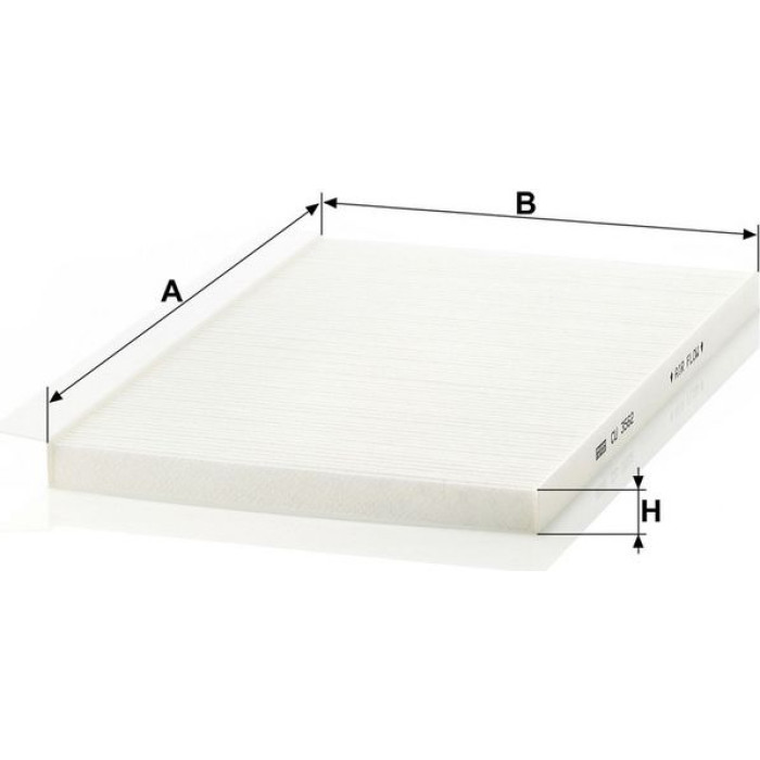 MANN-FILTER CU 3562 Innenraumfilter, Partikelfilter