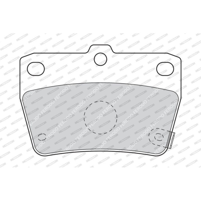 Ferodo FDB1531 Bremsbelagsatz, Scheibenbremse PREMIER ECO FRICTION