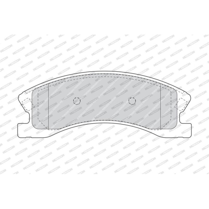 Ferodo FDB1659 Bremsbelagsatz, Scheibenbremse PREMIER ECO FRICTION Ferodo FDB1659 Bremsbelagsatz, Scheibenbremse PREMIER ECO FRICTION