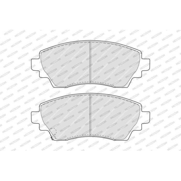 Ferodo FDB1391 Bremsbelagsatz, Scheibenbremse PREMIER ECO FRICTION Ferodo FDB1391 Bremsbelagsatz, Scheibenbremse PREMIER ECO FRICTION