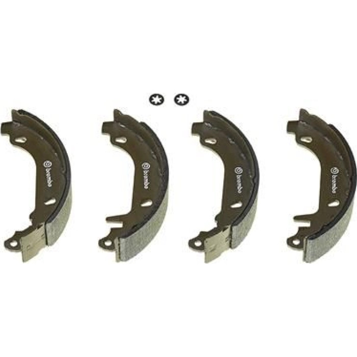 Brembo S 68 520 Bremsbackensatz ESSENTIAL LINE Brembo S 68 520 Bremsbackensatz ESSENTIAL LINE