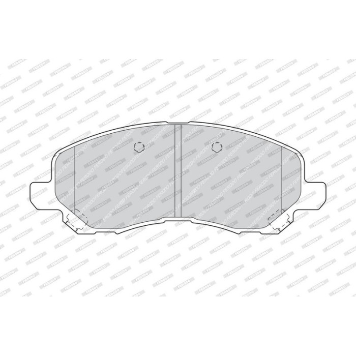 Ferodo FDB1621 Bremsbelagsatz, Scheibenbremse PREMIER ECO FRICTION Ferodo FDB1621 Bremsbelagsatz, Scheibenbremse PREMIER ECO FRICTION