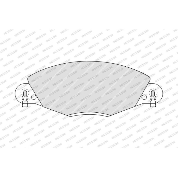 Ferodo FDB1412 Bremsbelagsatz, Scheibenbremse PREMIER ECO FRICTION Ferodo FDB1412 Bremsbelagsatz, Scheibenbremse PREMIER ECO FRICTION