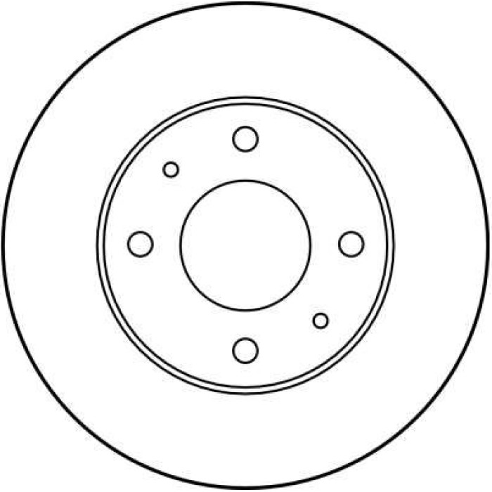 TRW DF2798 Bremsscheibe TRW DF2798 Bremsscheibe