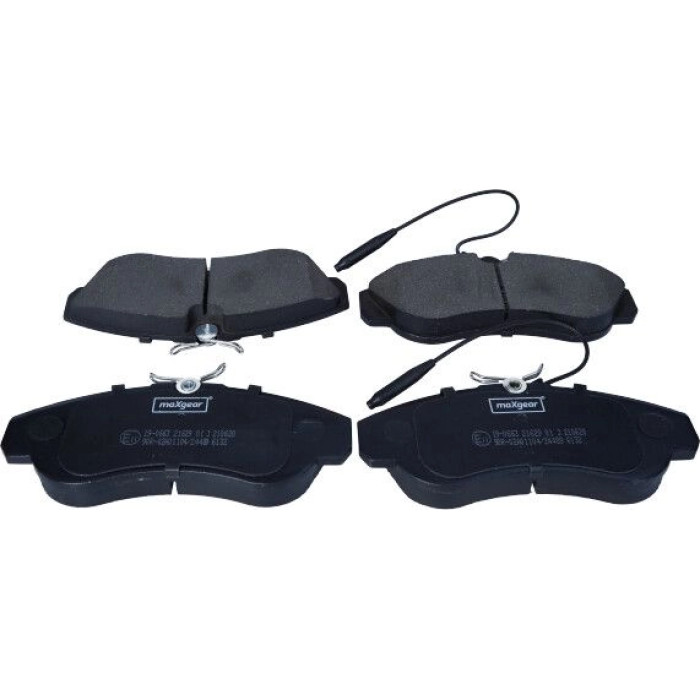 Maxgear 19-0663 Bremsbelagsatz, Scheibenbremse