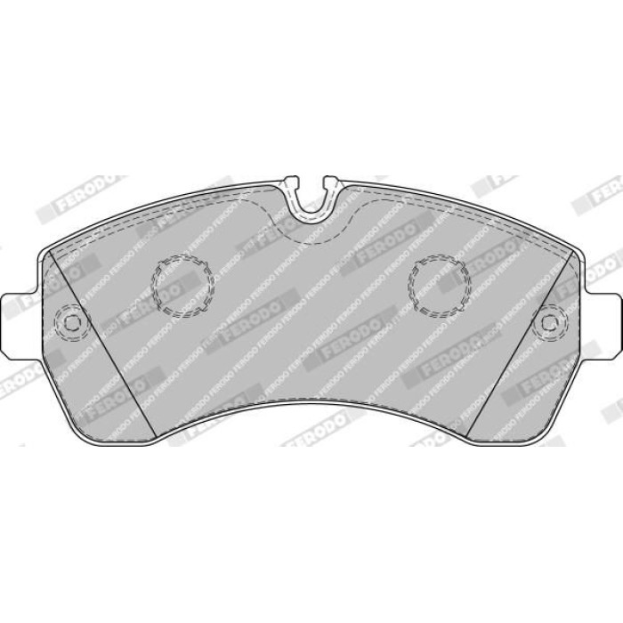 Ferodo FVR1777 Bremsbelagsatz, Scheibenbremse PREMIER ECO FRICTION