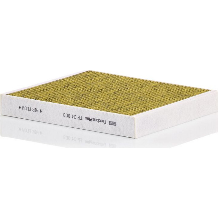 MANN-FILTER FP 24 003 Innenraumfilter FreciousPlus Aktivkohlefilter mit Polyphenol, antibakteriell, Feinstaubfilter (PM 2.5) MANN-FILTER FP 24 003 Innenraumfilter FreciousPlus Aktivkohlefilter mit Polyphenol, antibakteriell, Feinstaubfilter (PM 2.5)