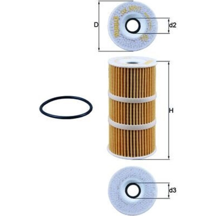 Knecht OX 389/1D Ölfilter