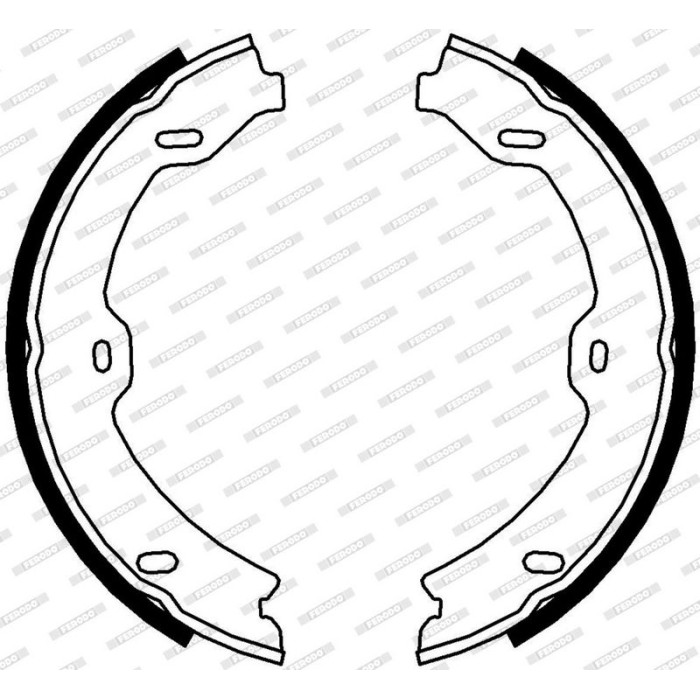 Bremsbackensatz, Feststellbremse FSB4002