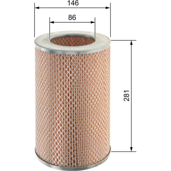 BOSCH F 026 400 092 Luftfilter BOSCH F 026 400 092 Luftfilter