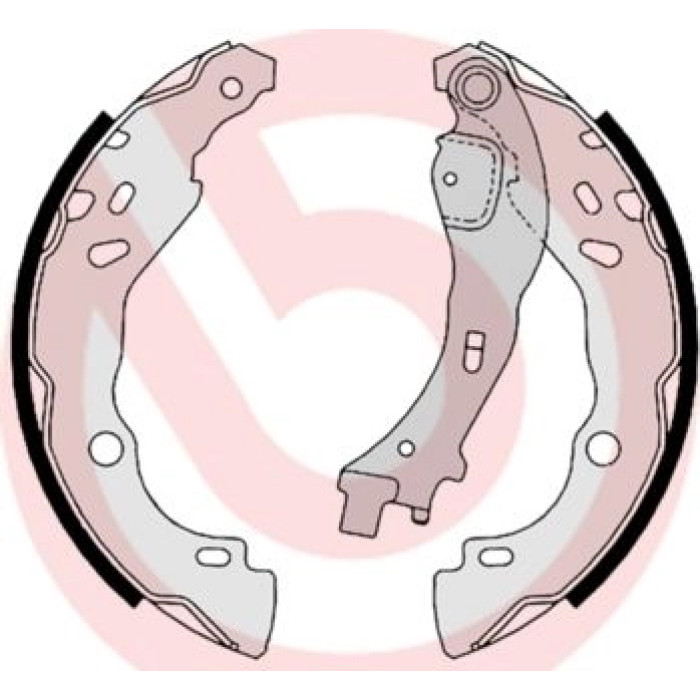 Brembo S 23 523 Bremsbackensatz ESSENTIAL LINE Brembo S 23 523 Bremsbackensatz ESSENTIAL LINE