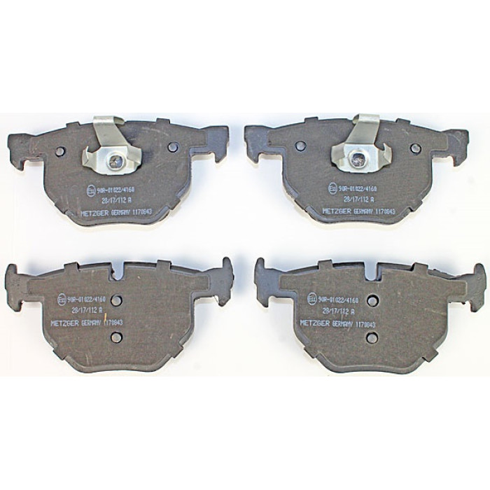 Metzger 1170843 Bremsbelagsatz, Scheibenbremse Metzger 1170843 Bremsbelagsatz, Scheibenbremse