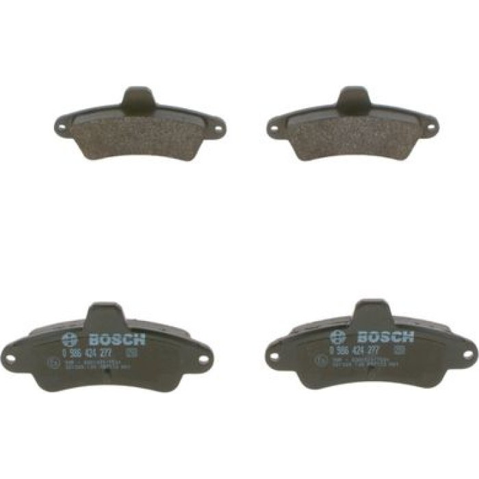 BOSCH 0 986 424 277 Bremsbelagsatz, Scheibenbremse BOSCH 0 986 424 277 Bremsbelagsatz, Scheibenbremse