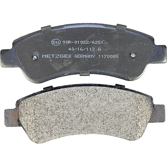 Metzger 1170085 Bremsbelagsatz, Scheibenbremse Metzger 1170085 Bremsbelagsatz, Scheibenbremse