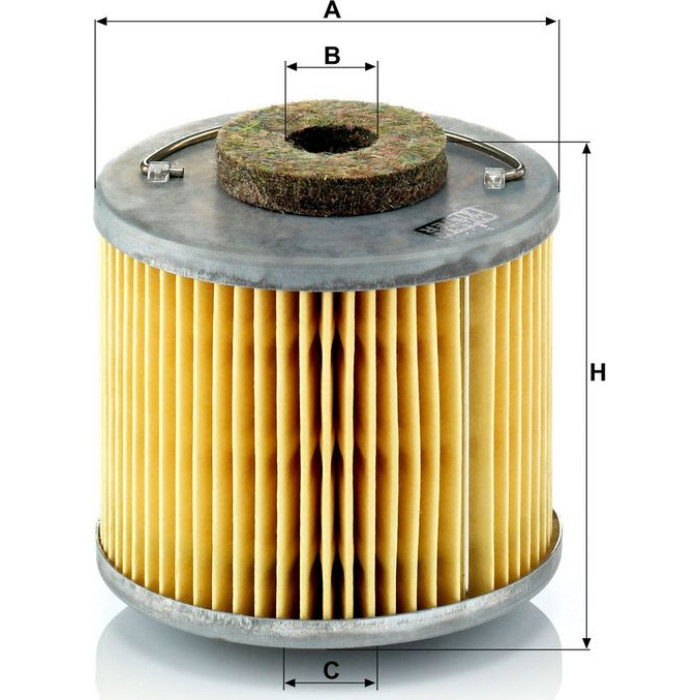 Mann-Filter P 715 Kraftstofffilter Mann-Filter P 715 Kraftstofffilter