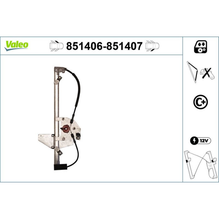 Valeo 851406 Fensterheber Valeo 851406 Fensterheber