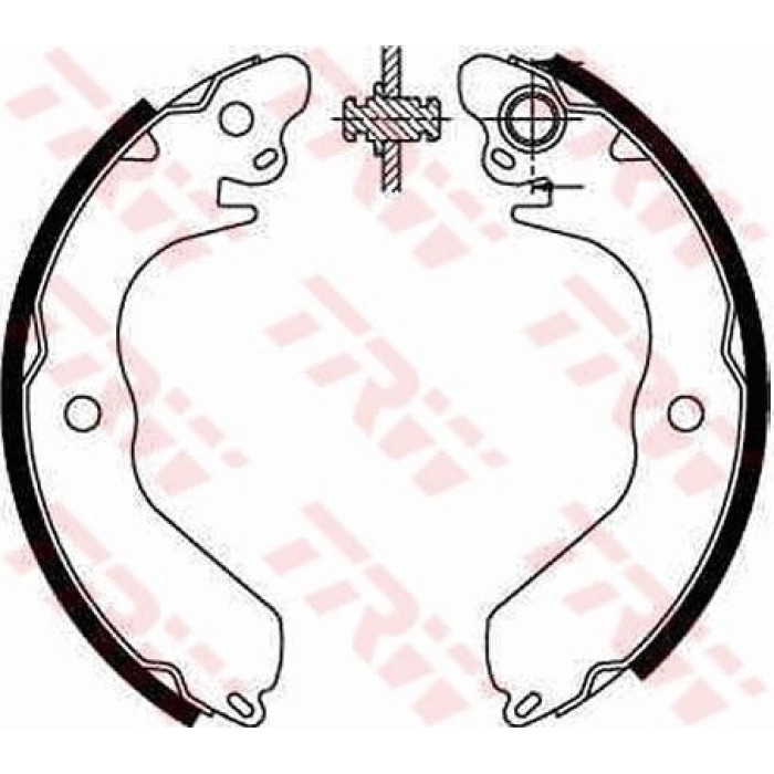 TRW GS8553 Bremsbackensatz