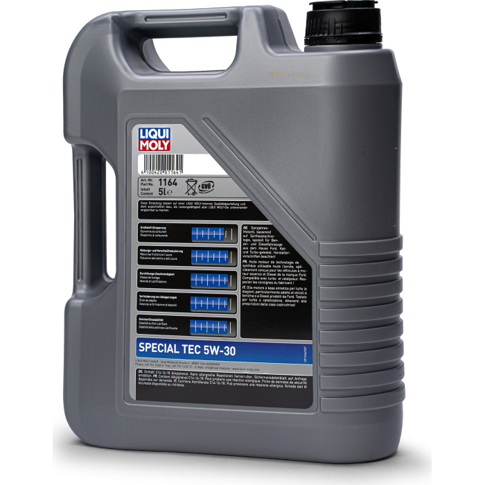 LIQUI MOLY 1164 Special Tec 5W-30 Motoröl, 5L LIQUI MOLY 1164 Special Tec 5W-30 Motoröl, 5L