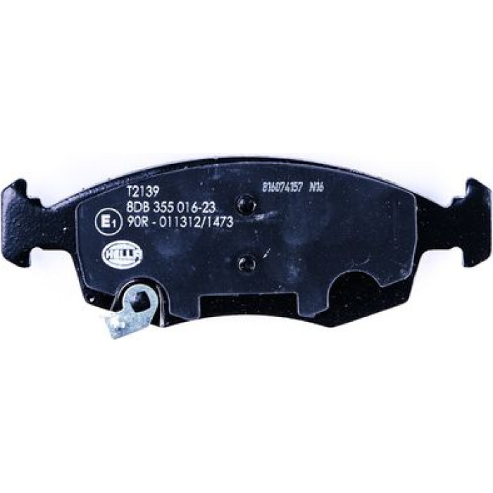 Hella 8DB 355 016-231 Bremsbelagsatz, Scheibenbremse