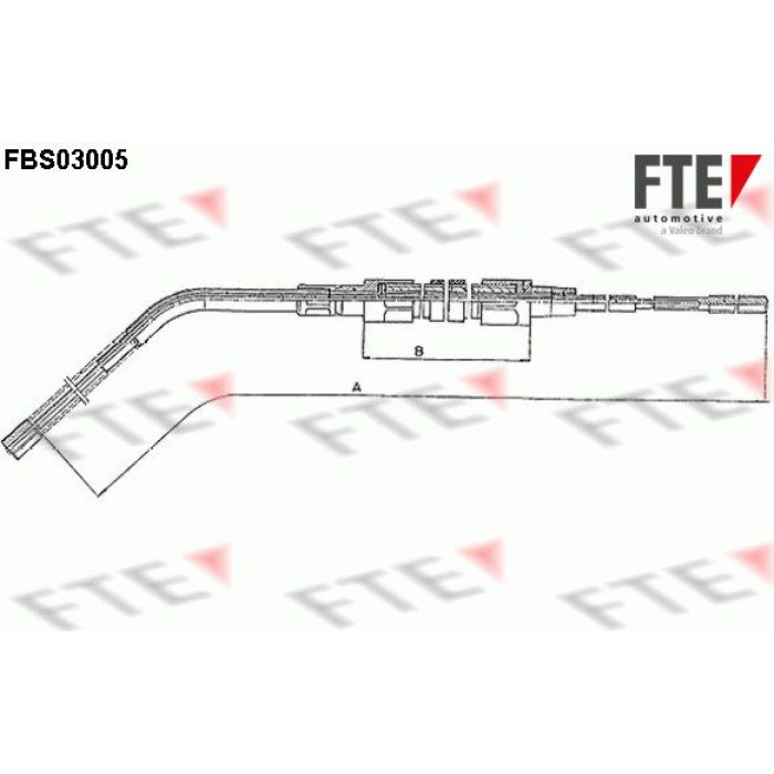 FTE 9250103 Seilzug, Feststellbremse