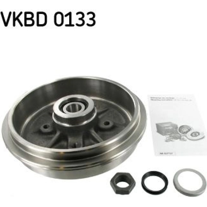 SKF VKBD 0133 Bremstrommel SKF VKBD 0133 Bremstrommel