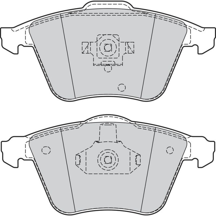 Valeo 302068 Bremsbelagsatz, Scheibenbremse ESSENTIAL