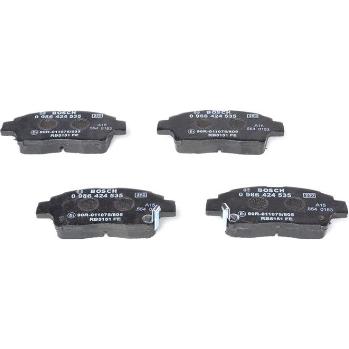 BOSCH 0 986 424 535 Bremsbelagsatz, Scheibenbremse BOSCH 0 986 424 535 Bremsbelagsatz, Scheibenbremse