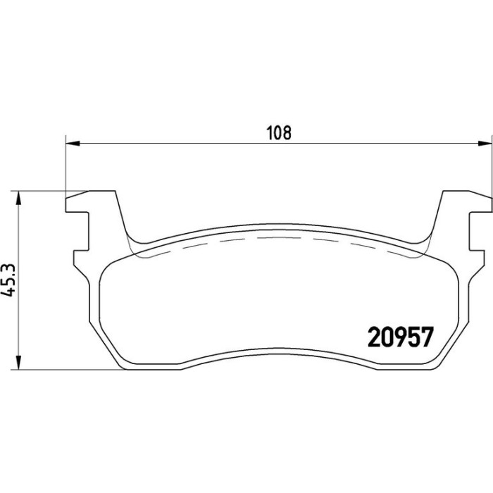 Brembo P 56 013 Bremsbelagsatz, Scheibenbremse PRIME LINE Brembo P 56 013 Bremsbelagsatz, Scheibenbremse PRIME LINE