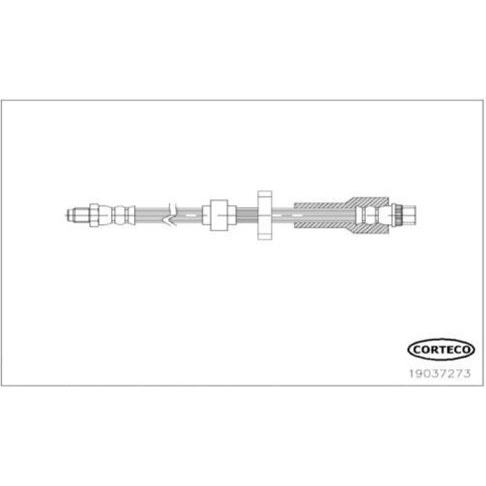 Corteco 19037273 Bremsschlauch