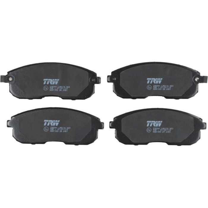 TRW GDB1003 Bremsbelagsatz, Scheibenbremse COTEC TRW GDB1003 Bremsbelagsatz, Scheibenbremse COTEC