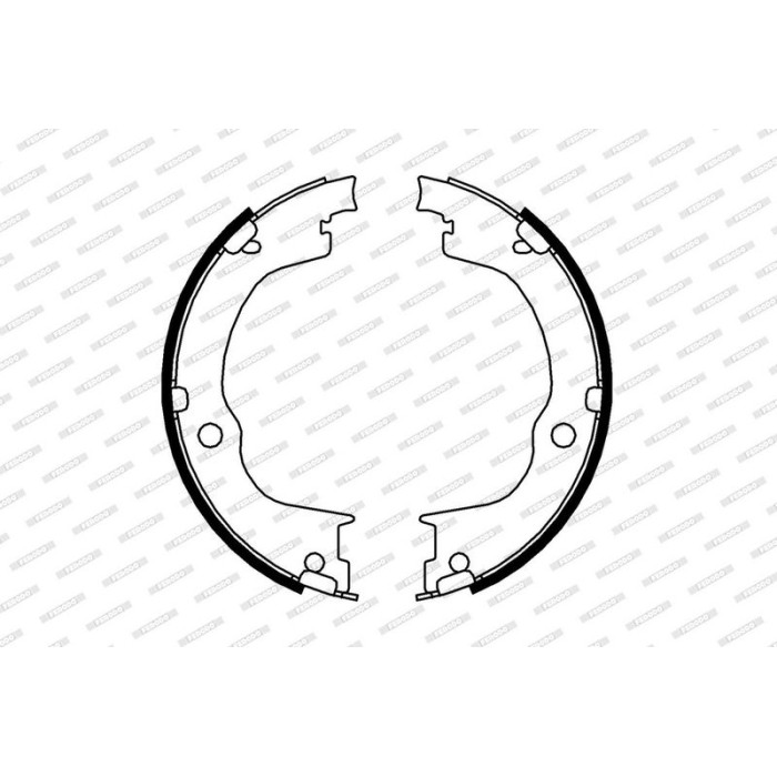 Ferodo FSB4006 Bremsbackensatz, Feststellbremse PREMIER Ferodo FSB4006 Bremsbackensatz, Feststellbremse PREMIER