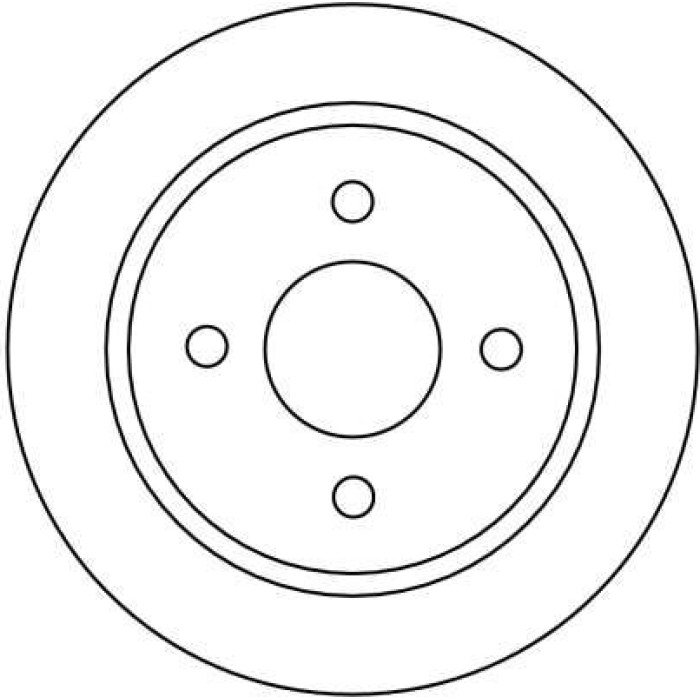 TRW DF1654 Bremsscheibe TRW DF1654 Bremsscheibe